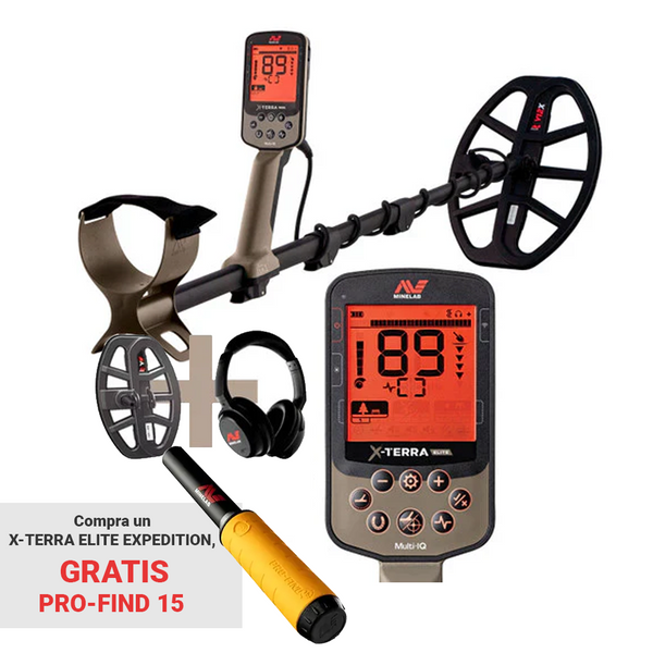 Detector de Metales Minelab X-terra Elite Expedition Pack